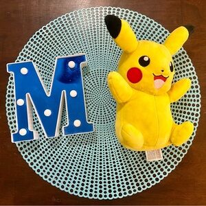 Pikachu 8-10" Plush Toy, used